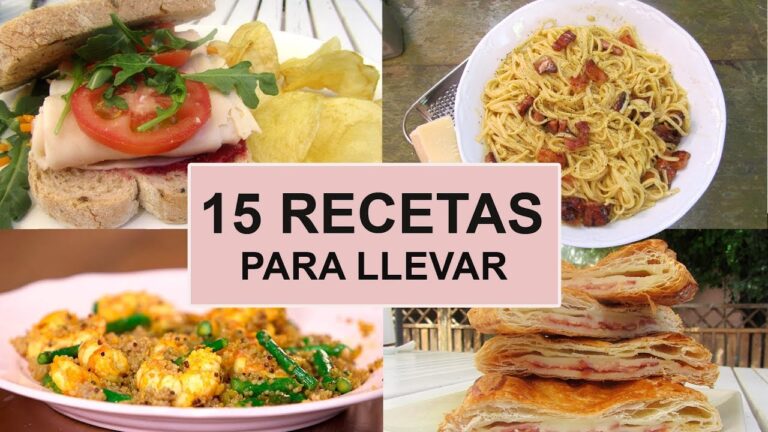 Mejores Opciones de Comida R&aacute;pida para Llevar