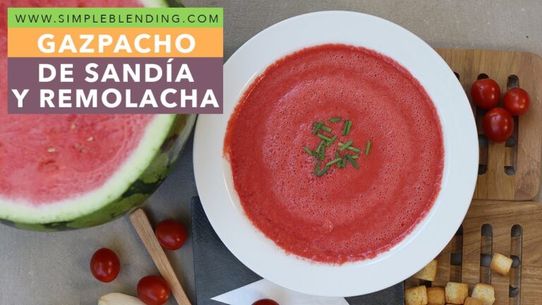 Variaciones Creativas de Gazpacho con Sand&iacute;a